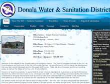 Tablet Screenshot of donalawater.org